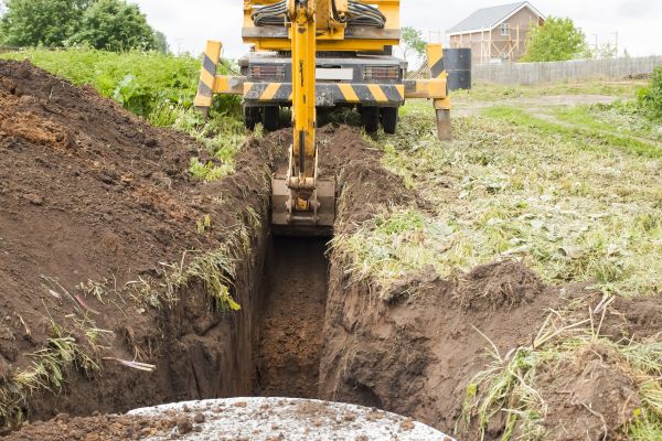 Drainage Trench Installation in Coeur D Alene