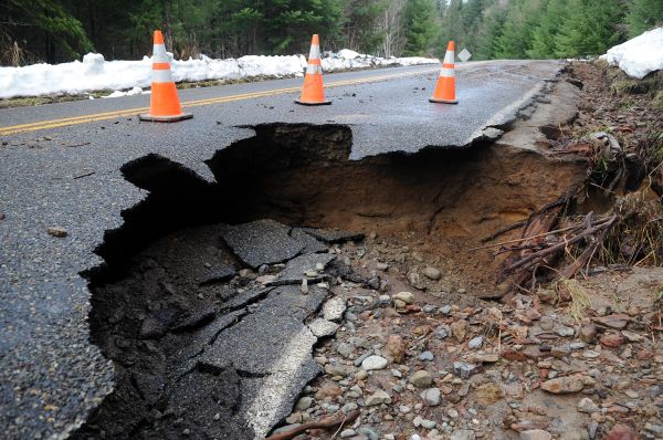 Sinkhole Filling in Coeur D Alene