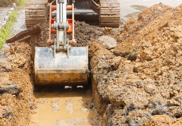 Water Line Digging in Coeur D Alene