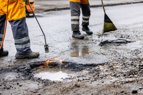 Gravel Pothole Repair in Coeur D Alene